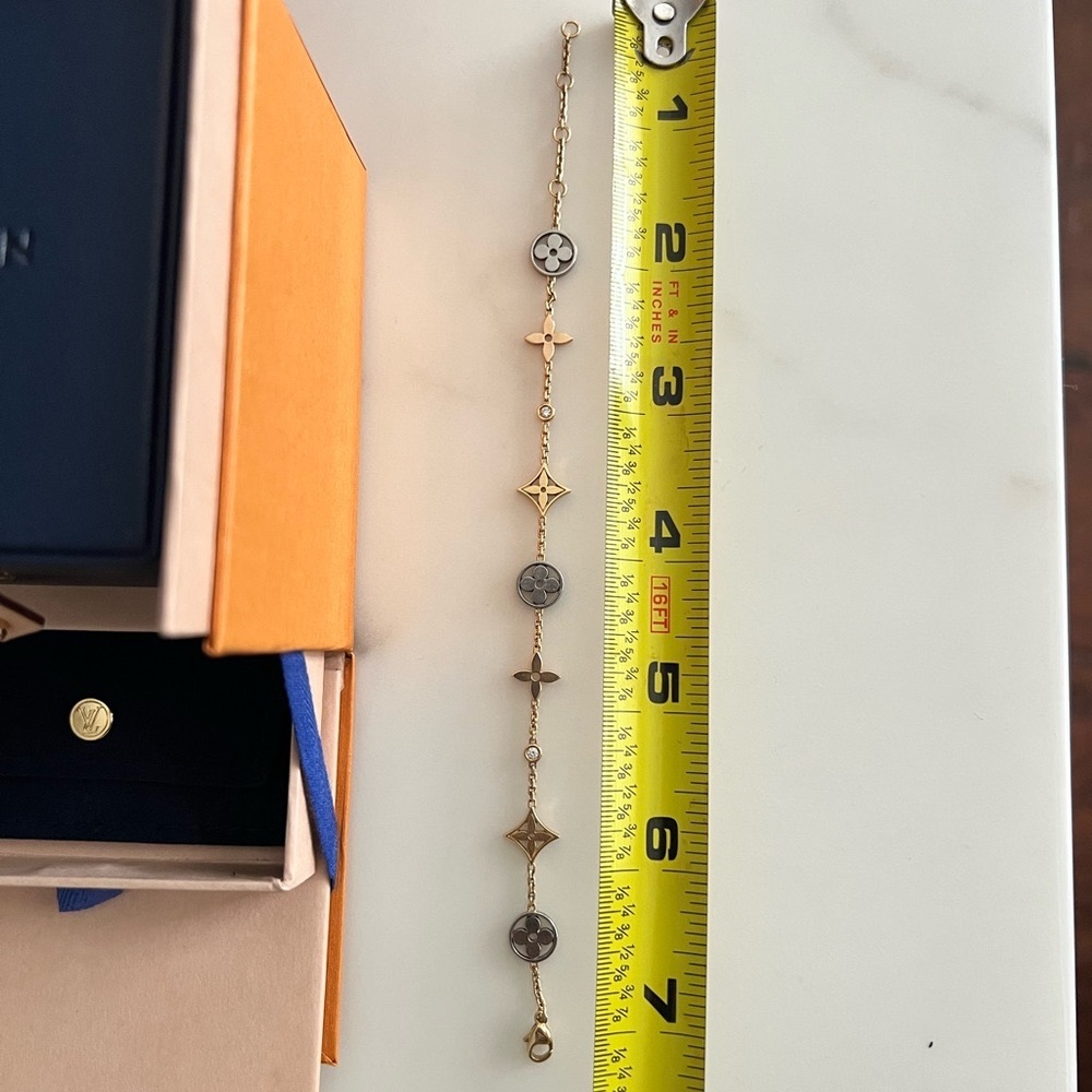 AUTHENTIC LOUIS VUITTON IDYLLE BLOSSOM BRACELET - Picture 6 of 6